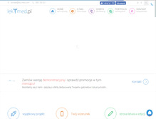 Tablet Screenshot of lek-med.pl