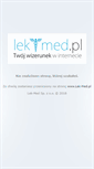 Mobile Screenshot of leszekjonski.lek-med.pl