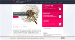 Desktop Screenshot of bozek.lek-med.pl
