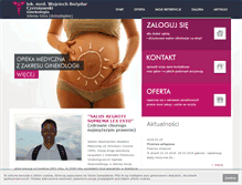 Tablet Screenshot of czerniawski.lek-med.pl